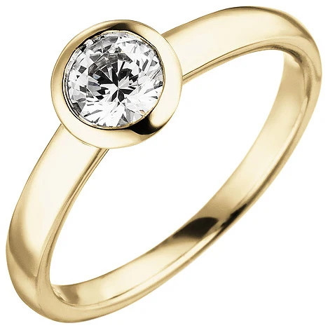 Colfem Ring 585 Gelbgold, Diamant, Damen - Bild 1
