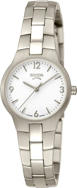 Boccia Damenuhr Titanium, Quarz, Silber, 29 mm, 5 ATM - Bild 1