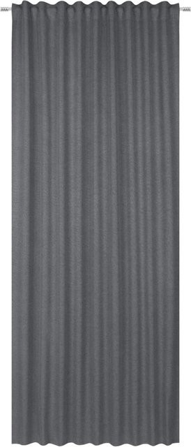 Modern Living Fertigvorhang Ulrich, Anthrazit/Grau, B/H: 135 x 245 cm - Bild 1