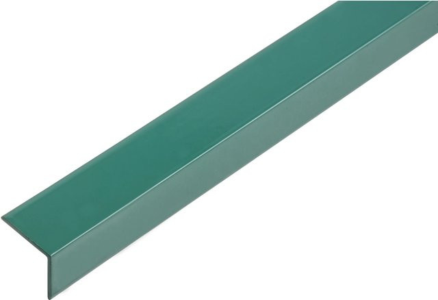 GAH Alberts Winkelprofil ungleichschenklig aus Aluminium, pulverbeschichtet, Blau/Grün, B/H: 11,5 x 14,5 mm, Länge: 2.000 mm - Bild 1