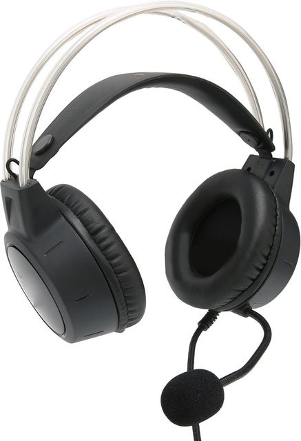 Honor Electronics Gaming-Headset mit Surround-Sound, omnidirektionalem Mikrofon und RGB-Beleuchtung in Schwarz/Multicolor für Xbox, kabelgebundene Over-Ear-Kopfhörer - Bild 1