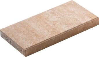Diephaus Terrassenplatte Corso in Sandstein, Farbe: Gelb/Beige, B/T/H: 40 x 20 x 4 cm - Bild 1