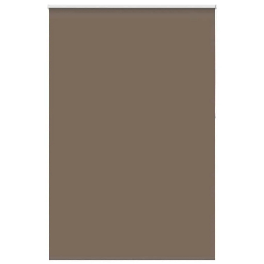 vidaXL Verdunkelungsrollo aus Polyester in Kaffeebraun, B: 155 cm, H: 230 cm - Bild 2