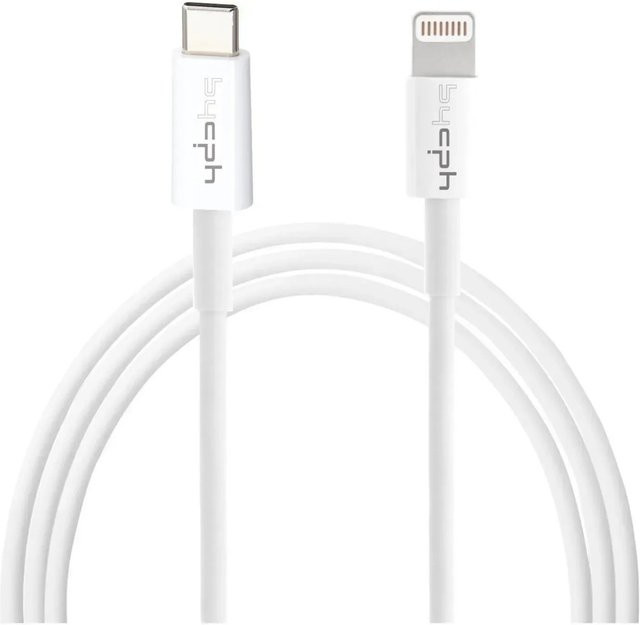 Apple USB-C auf Lightning Ladekabel in Weiß, 1 m - Bild 1