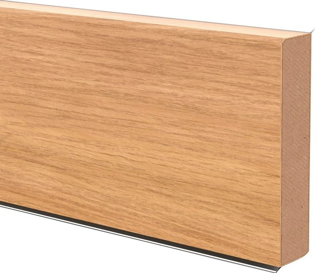 Döllken Profiles Sockelleiste Cubu 60 Touch & Style 4.3 Eiche Sierra, Farbe: Braun/Eiche, Höhe: 60 mm, Tiefe: 13 mm, Länge: 2500 mm - Bild 1