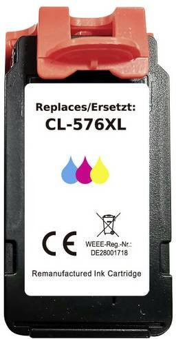 Renkforce Druckerpatrone kompatibel mit Canon CL-576XL, Multicolor Tintenpatrone für Inkjet-Drucker - Bild 1