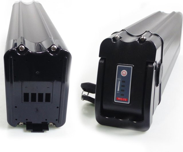 HITWAY Silver Fish Lithium-Ionen Akku 36V 10,4Ah für faltbare Elektrofahrräder BK3s BK11 BK8 in Schwarz und Silber - Bild 1