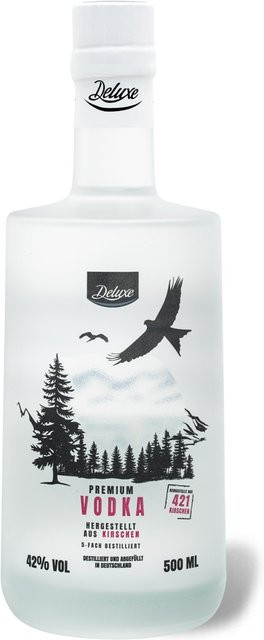 Deluxe Vodka Kirsche 0,5 l - Bild 1