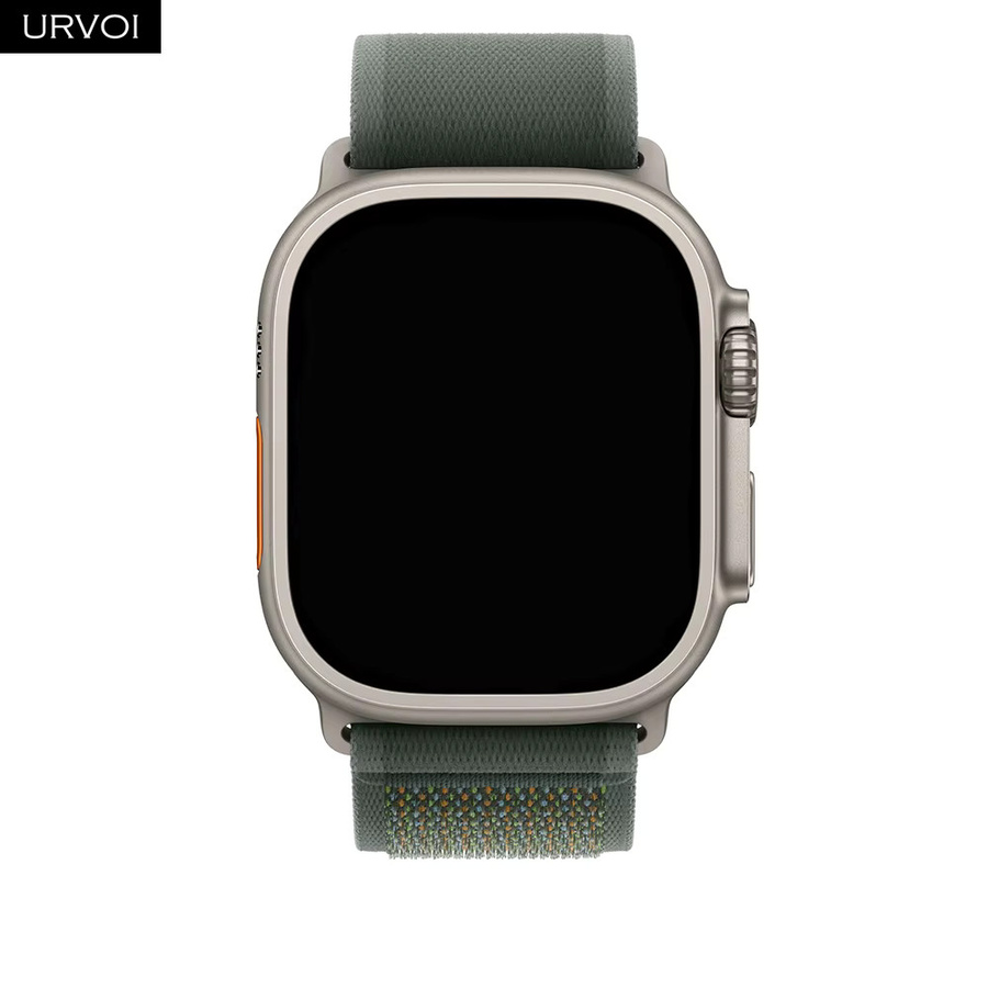 URVOI Uhrenarmband Nylon, Schwarz, Unisex - Bild 1