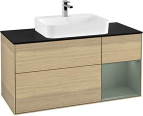 V&B Waschtischunterschrank Finion in Eiche Lackiert, Breite: 120 cm, Tiefe: 50,1 cm, Höhe: 50,1 cm - Bild 1