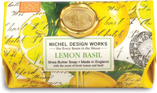 Michel Design Works Bade-Seife Lemon Basil, Sheabutter, Mehrfarbig - Bild 1