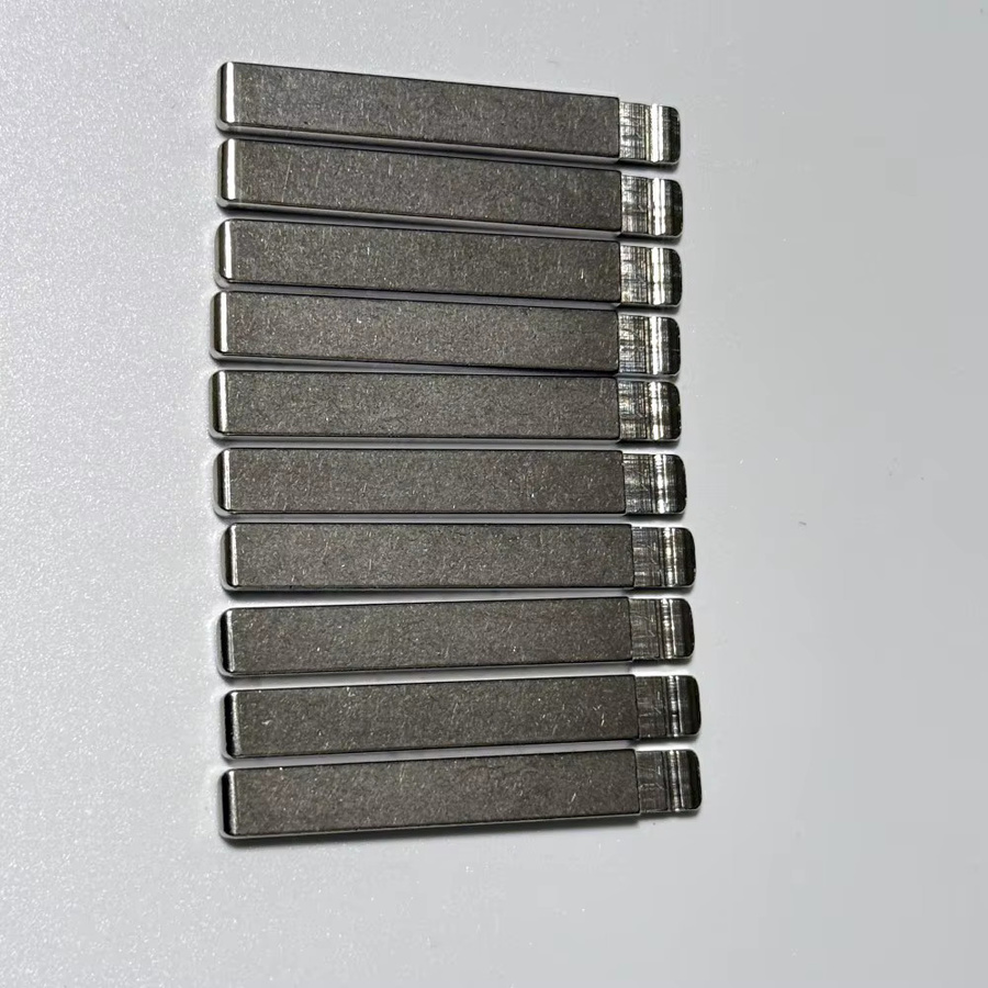 10 Stück IWOWKEY HU100 HU100FH Metall-Umschlag-Schlüsselrohlinge in Silber für Keydiy KD VVDI JMD - Bild 2