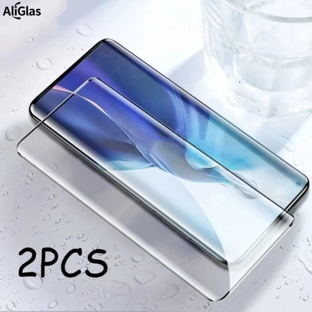 2 Stück Gehärtetes Glas Displayschutzfolie für OPPO Reno 12 und Reno 13 Pro, Transparent, Kratzfest und Wasserabweisend - Bild 1