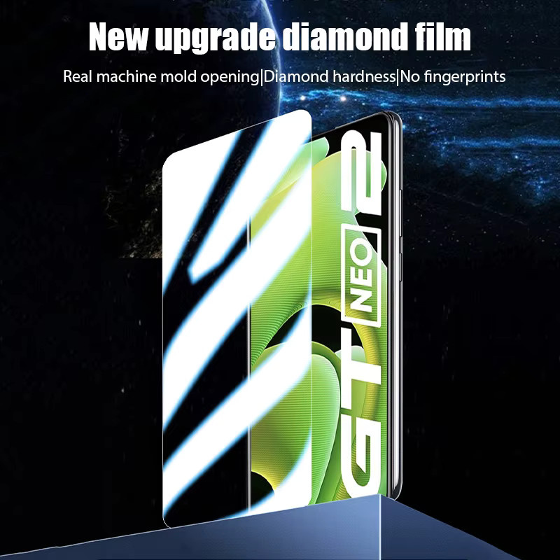 5 Stück Displayschutzfolien aus gehärtetem Glas für OPPO Realme 6 7 8 9 Pro 6i 7i 8i 9i C3 C3i C11 C12 C15 C17 C21 C21Y in Transparent - Bild 2