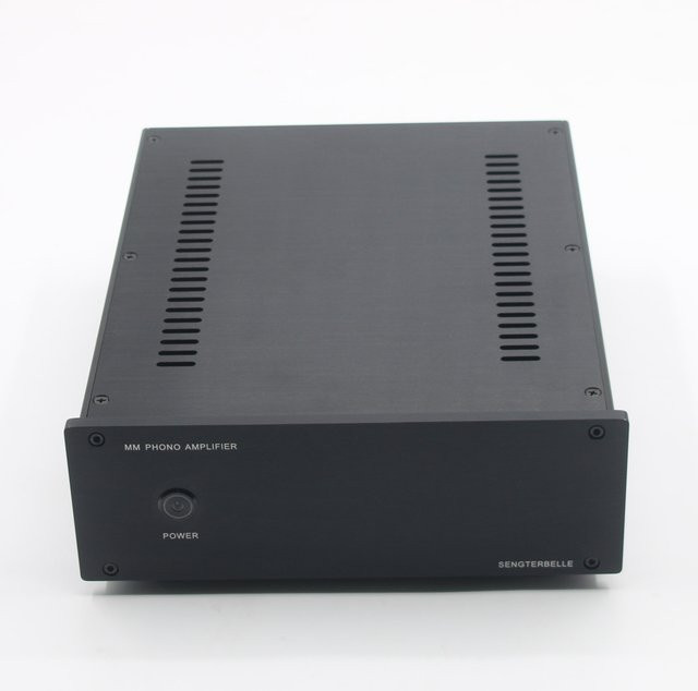 PSVANE ECC83 Röhren-Phono-Verstärker für MM-Plattenspieler in Schwarz - Bild 1