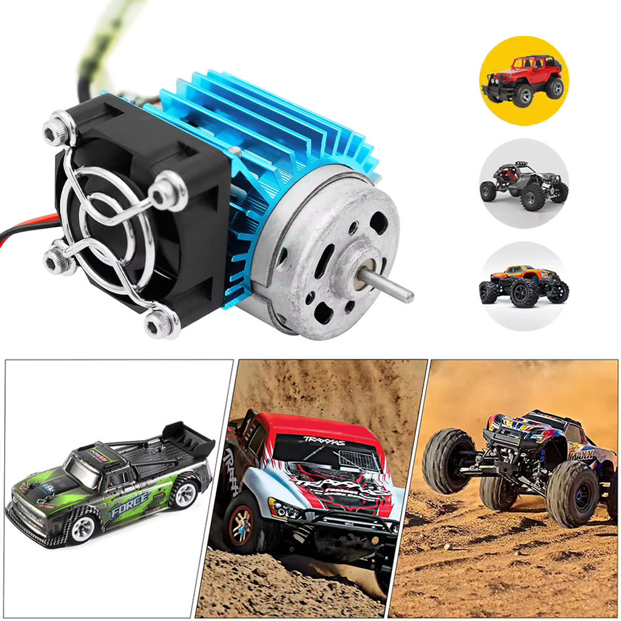 JOCESTYLE Kühlkörper für Elektromotoren mit 5V-Lüfter, Zubehör, Metall - Bild 1