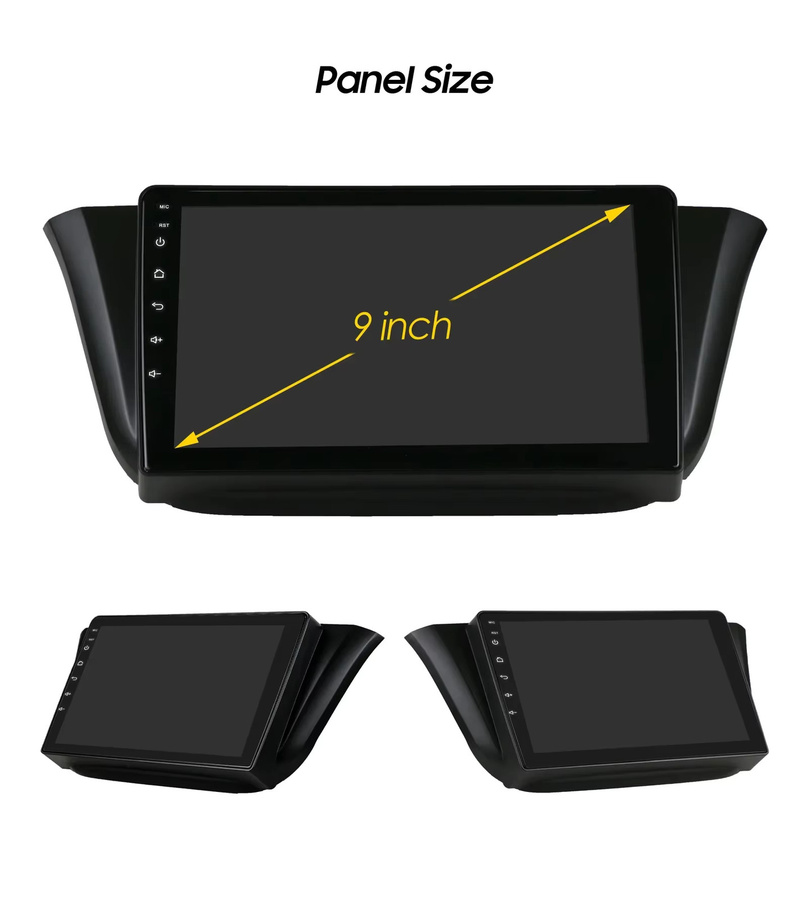 OSSURET Android 12 Autoradio mit 9 Zoll Touchscreen, 4G, Carplay und GPS für Iveco Daily 2013-2018, Multimedia Video Player und Stereo Navi in Schwarz - Bild 4