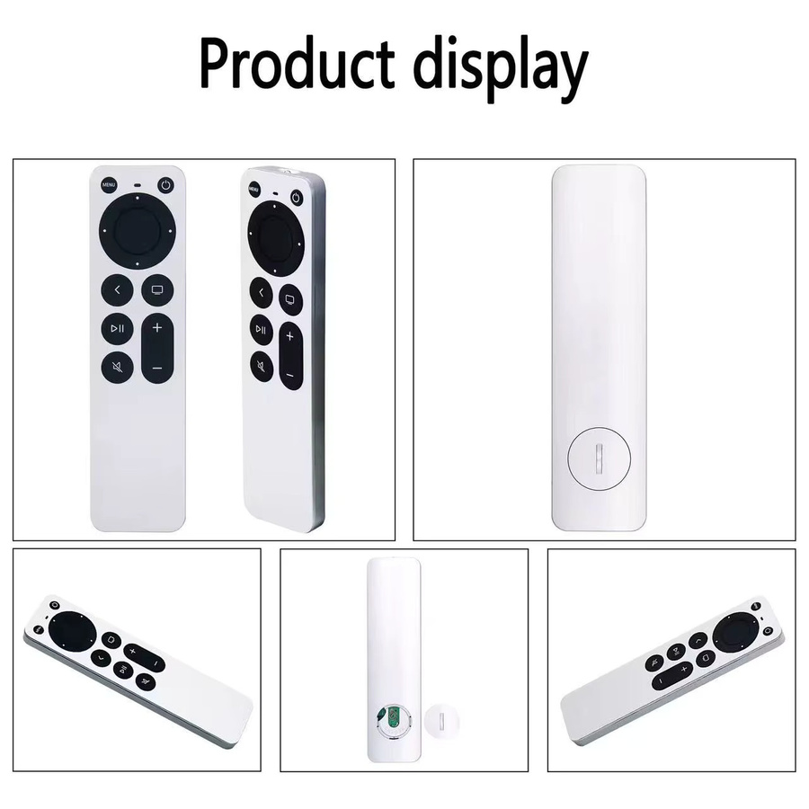 Apple TV 4K Ersatzfernbedienung in Weiß mit ergonomischem Design und hoher Kompatibilität - Bild 2