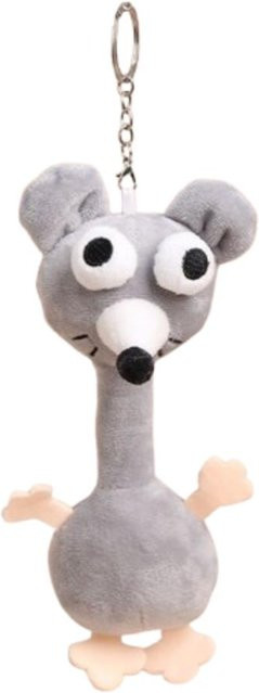 Plüsch Schlüsselanhänger Hühnchen, Weiß, Unisex, 20cm - Bild 1