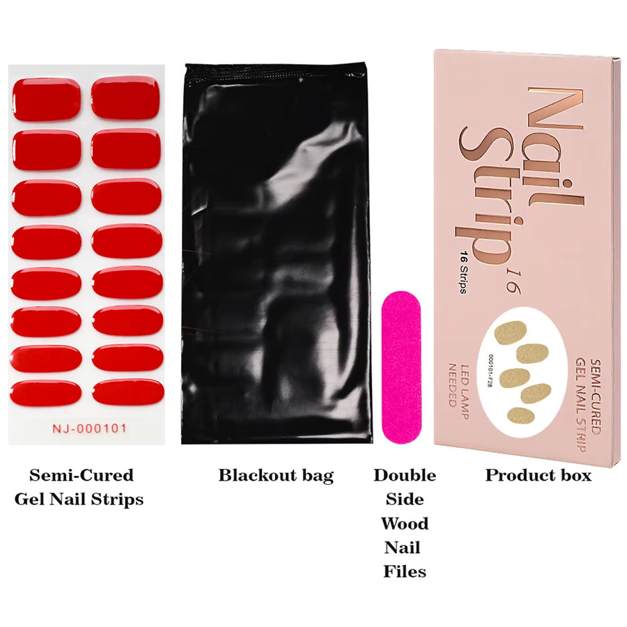 MingLee UV-Nagelaufkleber, Glänzend, Unisex - Bild 2