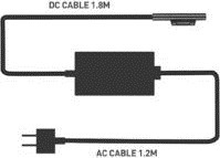 CoreParts MBXMS-AC0005 Netzteil und Spannungsumwandler für Indoor, 31 W, Schwarz - Bild 1