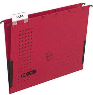 Elba Hängetasche chic ULTIMATE A4 in Rot, 5er Packung - Bild 1