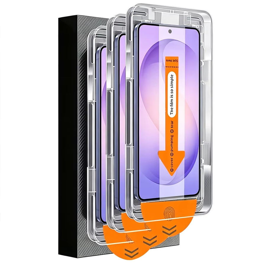 NNBILI 3er Pack Displayschutzfolie aus gehärtetem Glas für Samsung Galaxy A07 A17 A16 A15 A14 A12 A26 A25 A24 A37 A36 A35 A34 A32 5G A57 A56 in Transparent - Bild 6