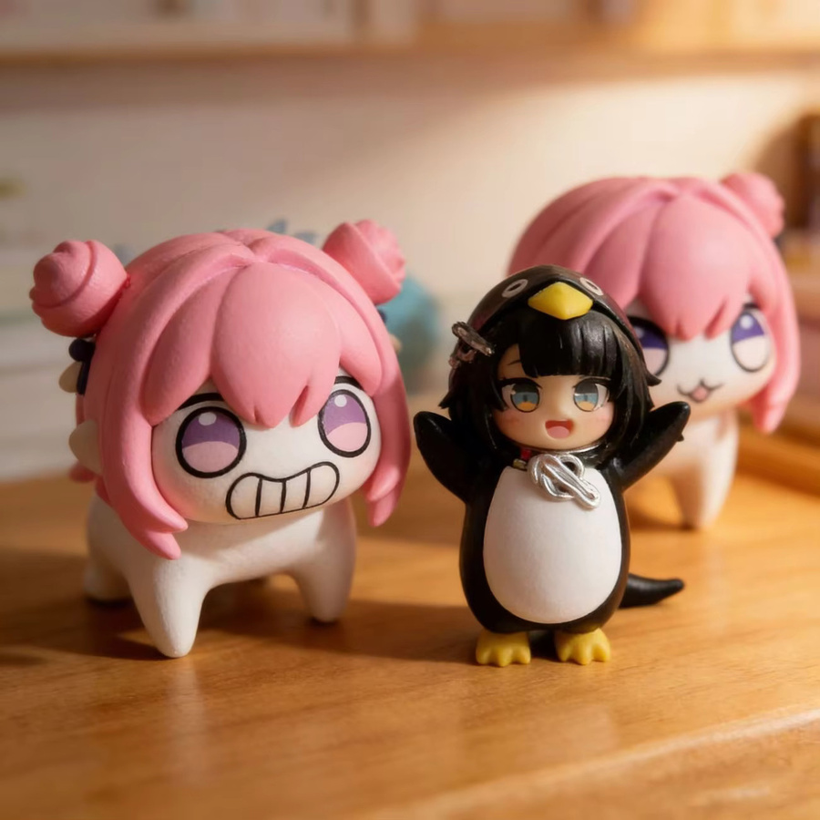 Gugugaga Arknights Endfield Pengmin, Anime Modell, Einzelfigur, Kunststoff - Bild 6