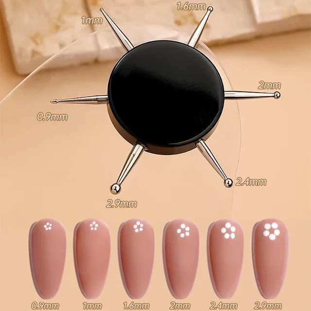 Nibiru DU Nail Dotting Tool, Rot, Unisex - Bild 1