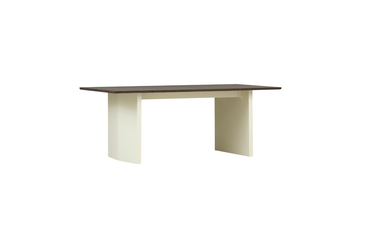 Normann Copenhagen Panel Tisch in Beige aus Massivholz und Stahl mit mattem Finish - Bild 2