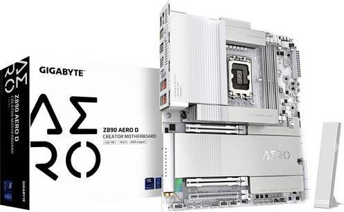 Gigabyte Z890 AERO D Mainboard ATX in Weiß - Bild 1