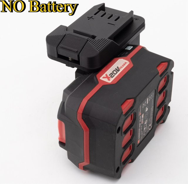 Parkside Akku-Konverter für Lidl PARKSIDE X20V Li-Ionen-Akkus, kabellos und tragbar, ermöglicht die Nutzung von zwei Akkus parallel - Bild 1