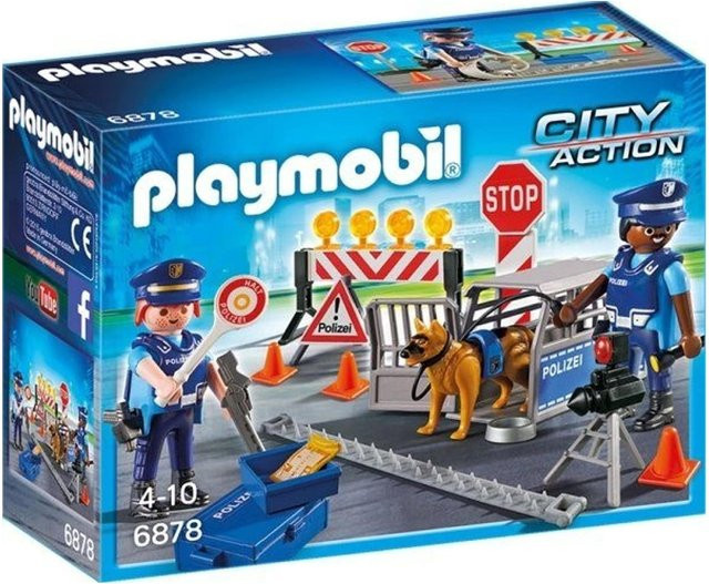 Playmobil Polizei-Straßensperre, Polizei - Bild 1