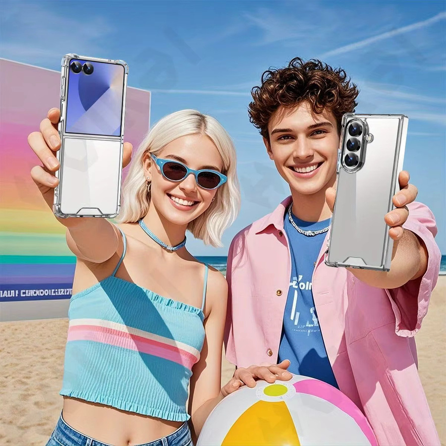 Stoßfeste MagSafe Schutzhülle für Samsung Galaxy Z Fold (kompatibel mit Fold 8, 7, 6, 5, 4, 3) aus transparentem TPU Silikon - Bild 5