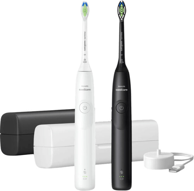 Philips Sonicare 5300 Series Schallzahnbürste, Duo, Weiß - Bild 1