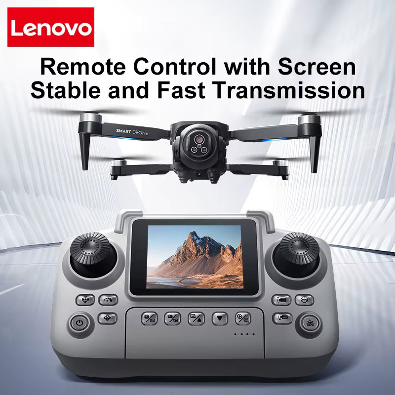 Lenovo D18 Drohne mit 8K HD Doppelkamera, GPS und intelligenter Hindernisvermeidung, Schwarz - Bild 2