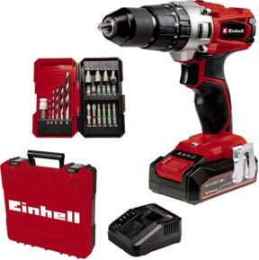 Einhell Power X-Change Akku-Schlagbohrschrauber TE-CD 18/2 Li-i +22 in Rot mit 2,5 Ah Akku - Bild 4