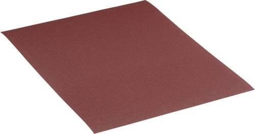 Rhodius Schleifpapier Körnung 180 für Metall und Holz, 50 Stück, B x H x T: 280 x 230 x 0,1 cm, braun - Bild 1