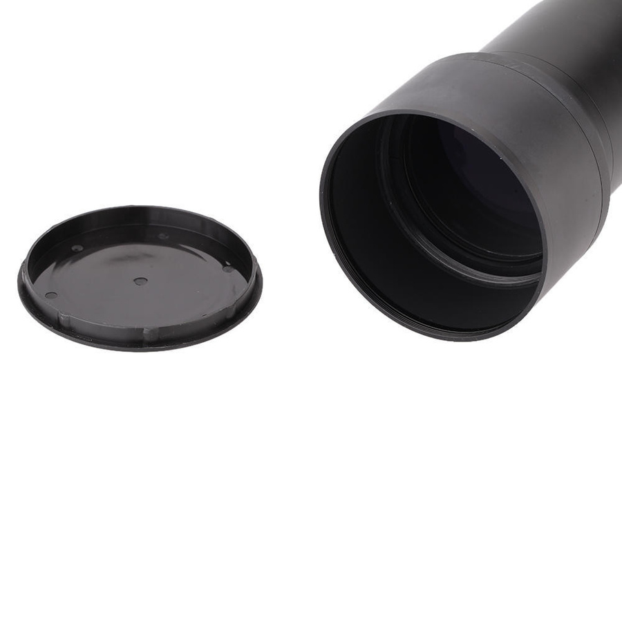 Kelda Ultra-Telezoomobjektiv F8.016 mit T-Mount für Canon und Nikon DSLR-Kameras, Schwarz - Bild 3