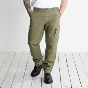 STIER Multipocket Cargo Pants Essential aus BCI-Baumwolle in Olive Green mit Holstertaschen Größe M - Bild 1