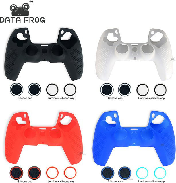 DATA FROG Anti-Rutsch-Silikon-Schutzhülle für deinen PS5-Controller - Bild 1