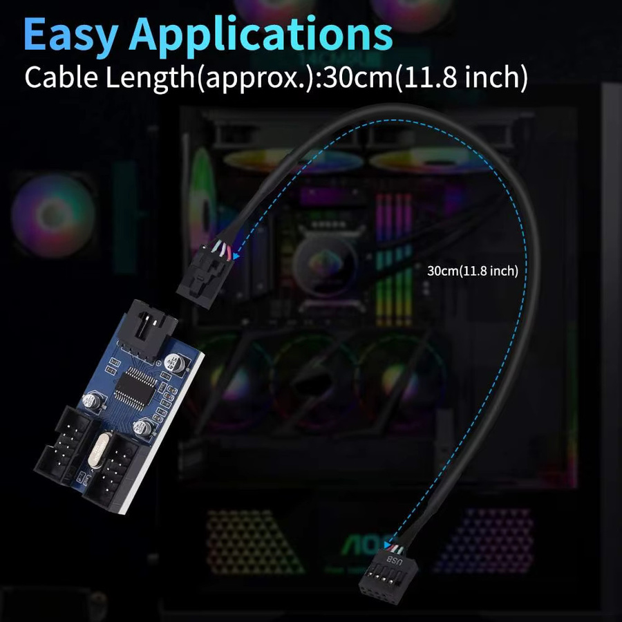 JavicTech USB zu serielles TTL-232R-3V3 UART-Konverterkabel in Schwarz mit FT232-Chipsatz für Windows, Linux und MAC OS - Bild 4