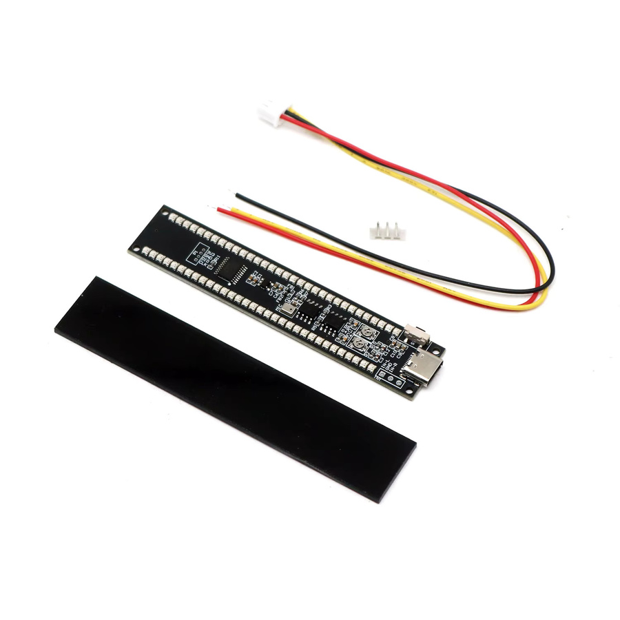 DYKBmetered RGB Musik Spektrum Display USB-C Audio Level Anzeige VU Meter mit 64 LED in Multicolor - Bild 3