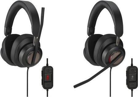 Kensington H2000 Headset mit Geräuschisolierung, ohrumschließend, USB-C und USB-A, Schwarz - Bild 1