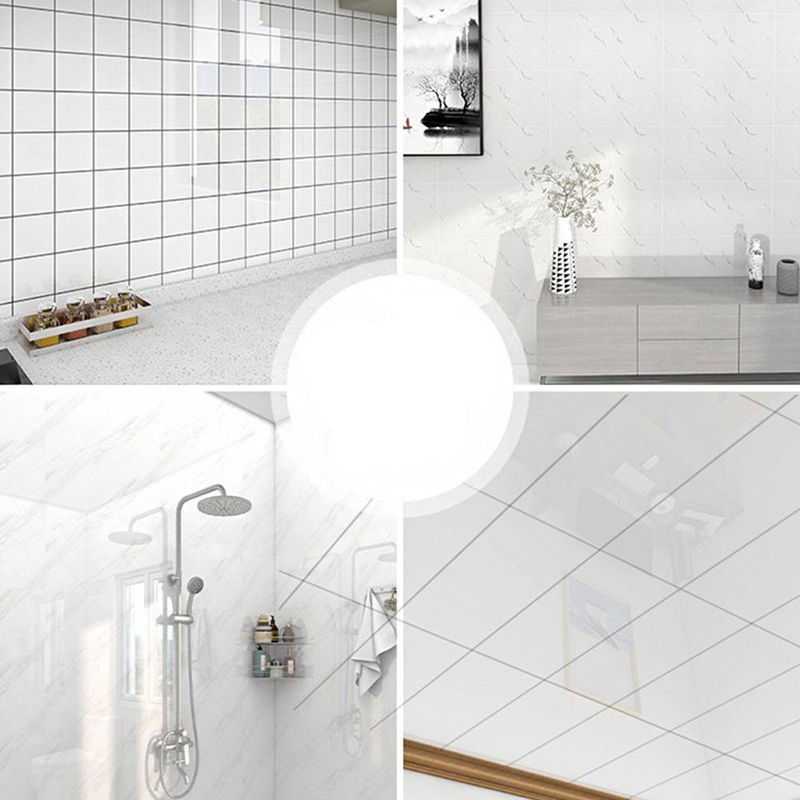 10er Pack SZ-Damai Marmorfliesen Wandpaneele aus selbstklebendem Vinylschaum, wasserdicht und schmutzabweisend, B/H: 30,0 x 30,0 cm - Bild 2