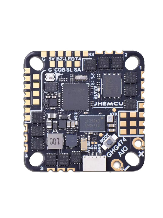 JHEMCU GHG474AIO G474 Bürstenlose Flugsteuerung FC 2-6S AIO für FPV Drone und Toothpick Traversal Maschinen in Schwarz - Bild 3