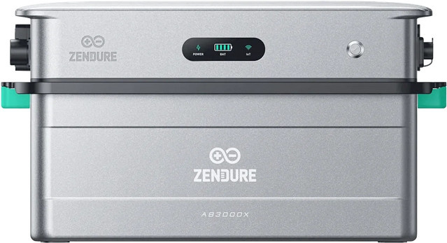 Zendure SolarFlow 2400 AC mit AB3000X Erweiterungsbatterie in Silber - Bild 1
