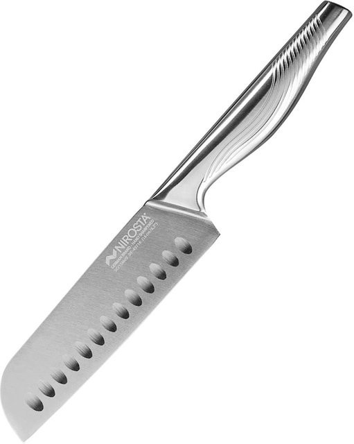Nirosta Santokumesser Swing aus Edelstahl in Silber, Klingenlänge: 16 cm - Bild 1