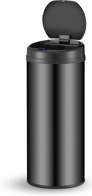 Juskys Automatik Mülleimer mit Sensor 50 l in Schwarz - Bild 3