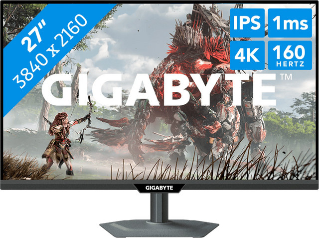 Gigabyte M27UP Gaming Monitor 4K UHD IPS Display 27 Zoll Schwarz mit HDMI und DisplayPort - Bild 1